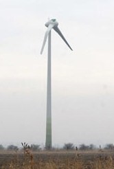Damaged Wind Turbine in Lincolnshire